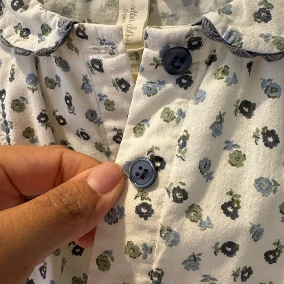 Little Cotton Clothes Girls Button Down Shirt - Picture 8 of 9